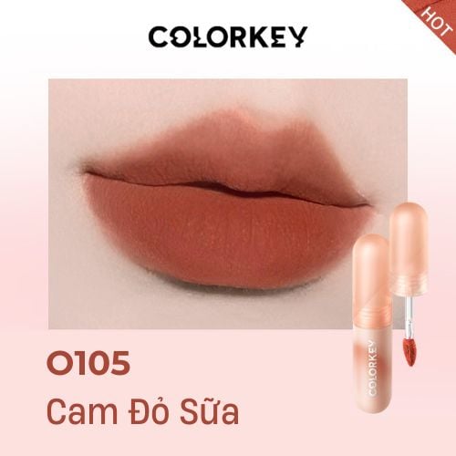 Son Kem Bùn Colorkey Mousse Mud Matte