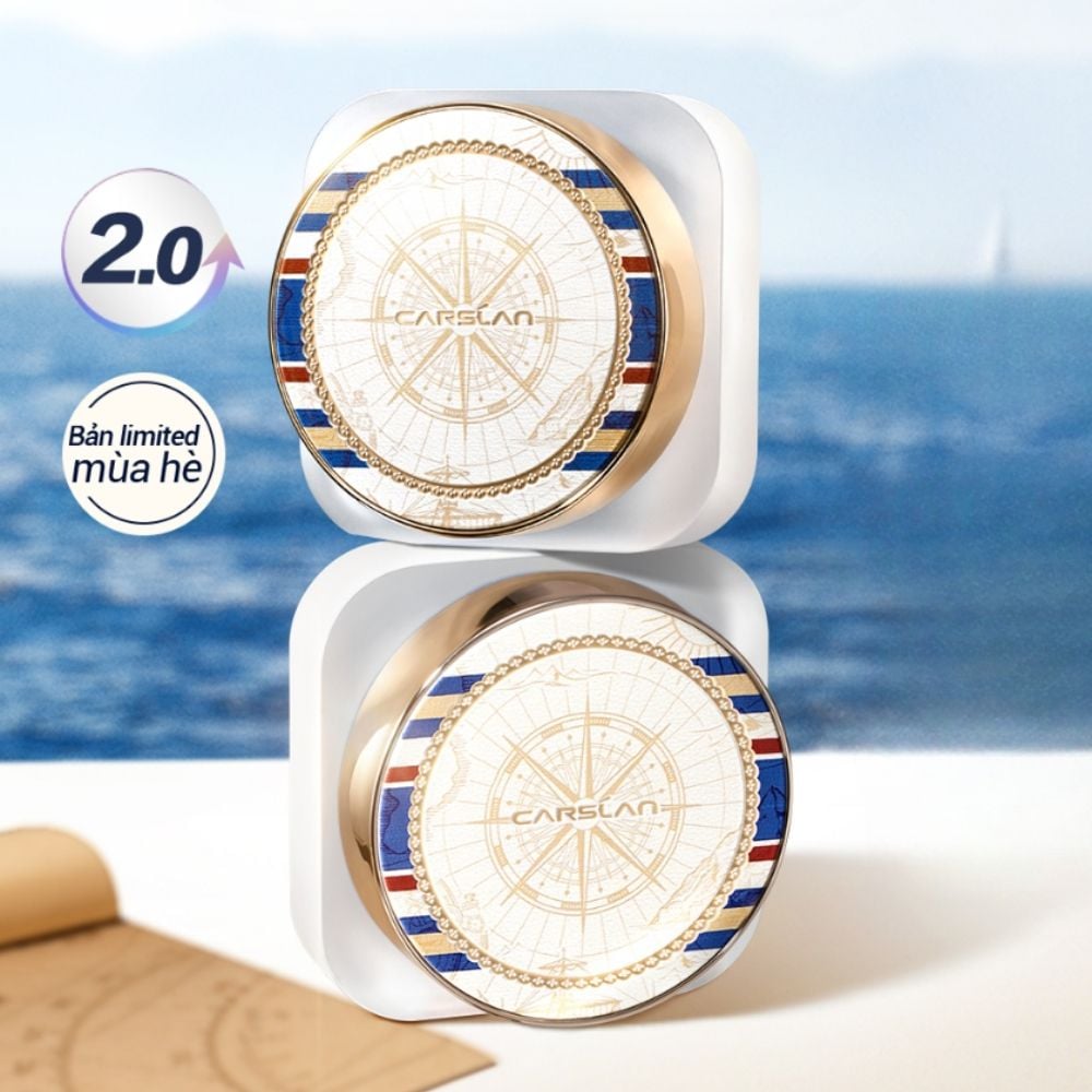 Phấn phủ bột Carslan Phiên Bản Giới Hạn  2.0 Black Magnet Soft Focus  01 Blue Purple