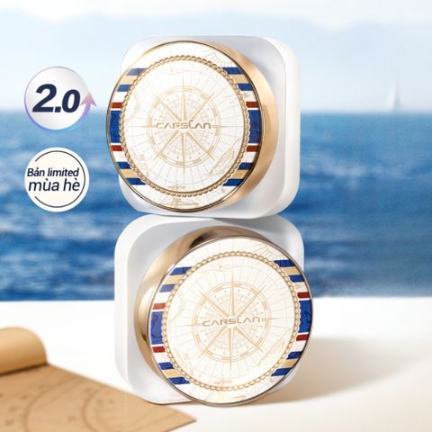 Phấn phủ bột Carslan Phiên Bản Giới Hạn  2.0 Black Magnet Soft Focus  01 Blue Purple