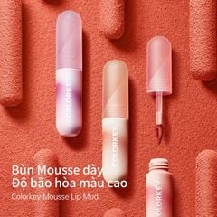 Son Kem Bùn Colorkey Mousse Mud Matte