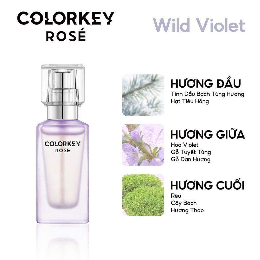 Nước hoa Colorkey rosé rosé crush perfume