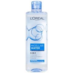 Nước tẩy trang LOreal Paris 3-in-1 Micellar Water / Revitalift Crystal 400ml