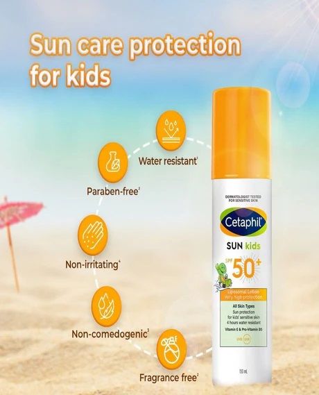 Sữa chống nắng Cetaphil sun Kids lotion 150ml