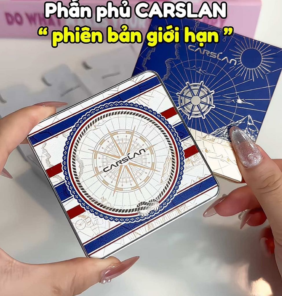 Phấn Phủ Nén Carslan 2.0 Black Magnet Soft Focus Powder 8g Limited