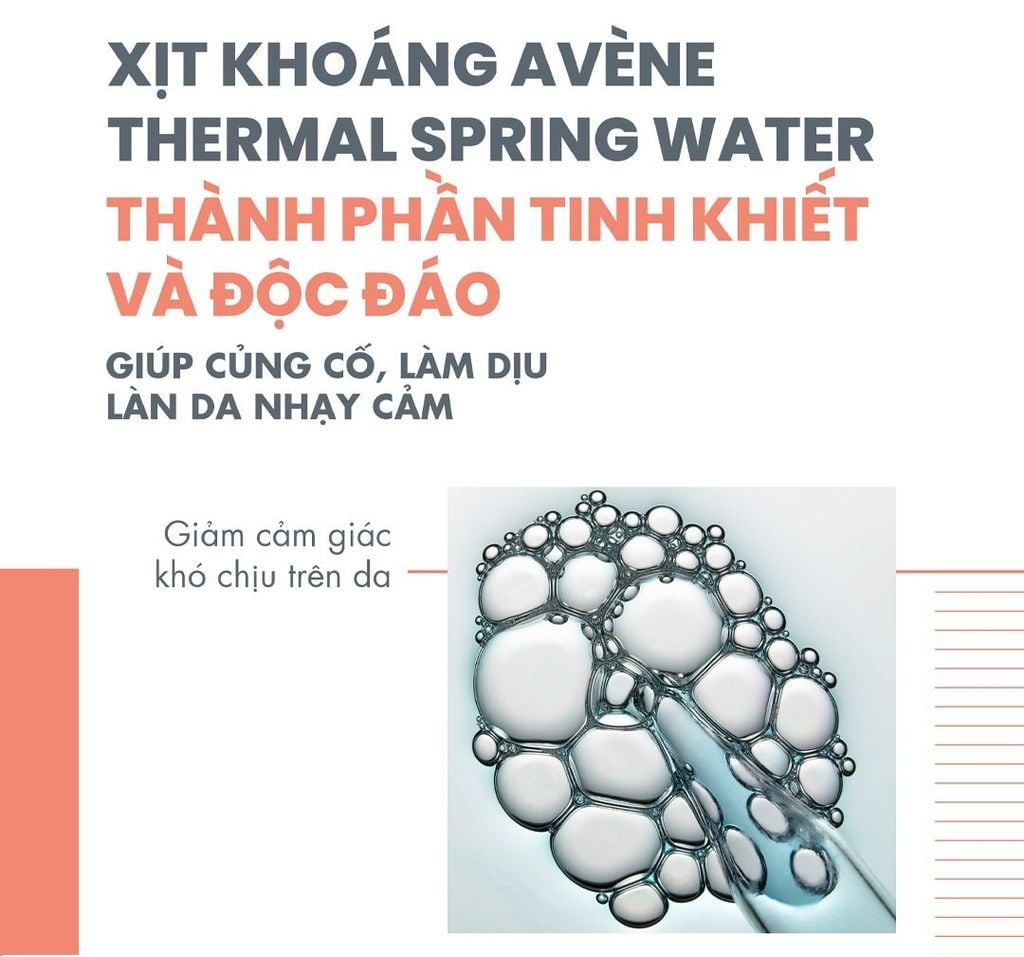 Xịt Khoáng Avene Eau Thermale Thermal Spring Water