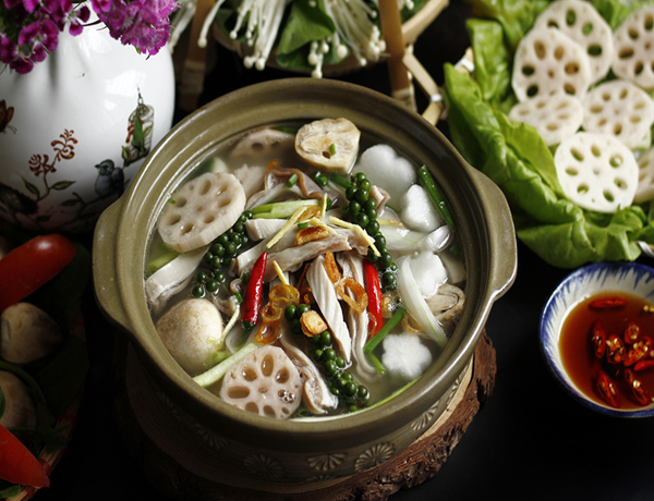 Bao tử hầm tiêu xanh