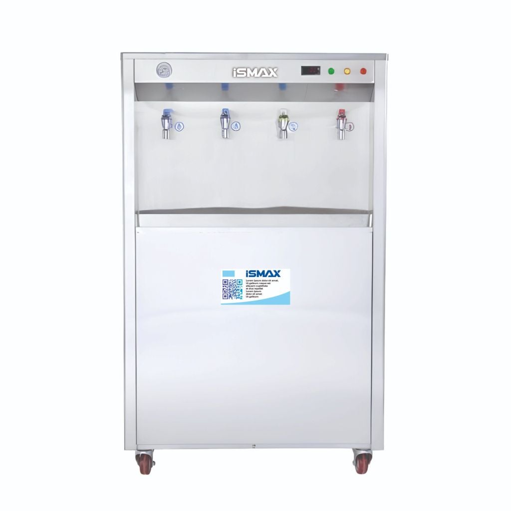Máy lọc nước RO Nóng - Lạnh bán công nghiệp iSMAX SC-4HC 50L/H (bình áp Thép 40 lít)