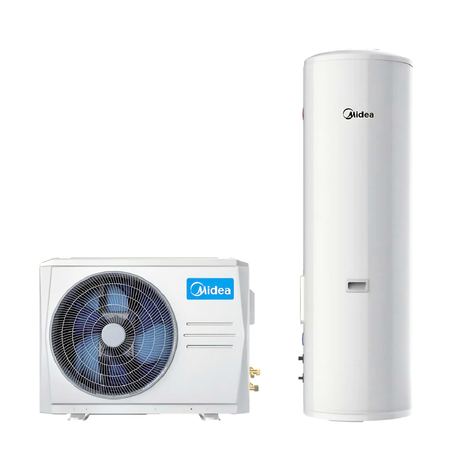 Máy Bơm Nhiệt Rời Midea 300L -  Heat Pump Midea 2 Phần