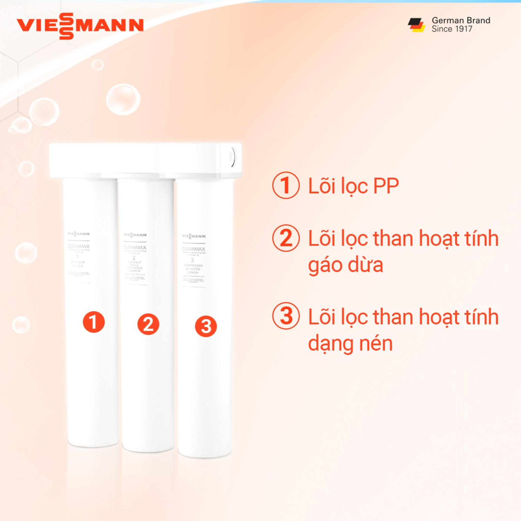 Thiết bị lọc nước thương mại Viessmann Vitopure S5