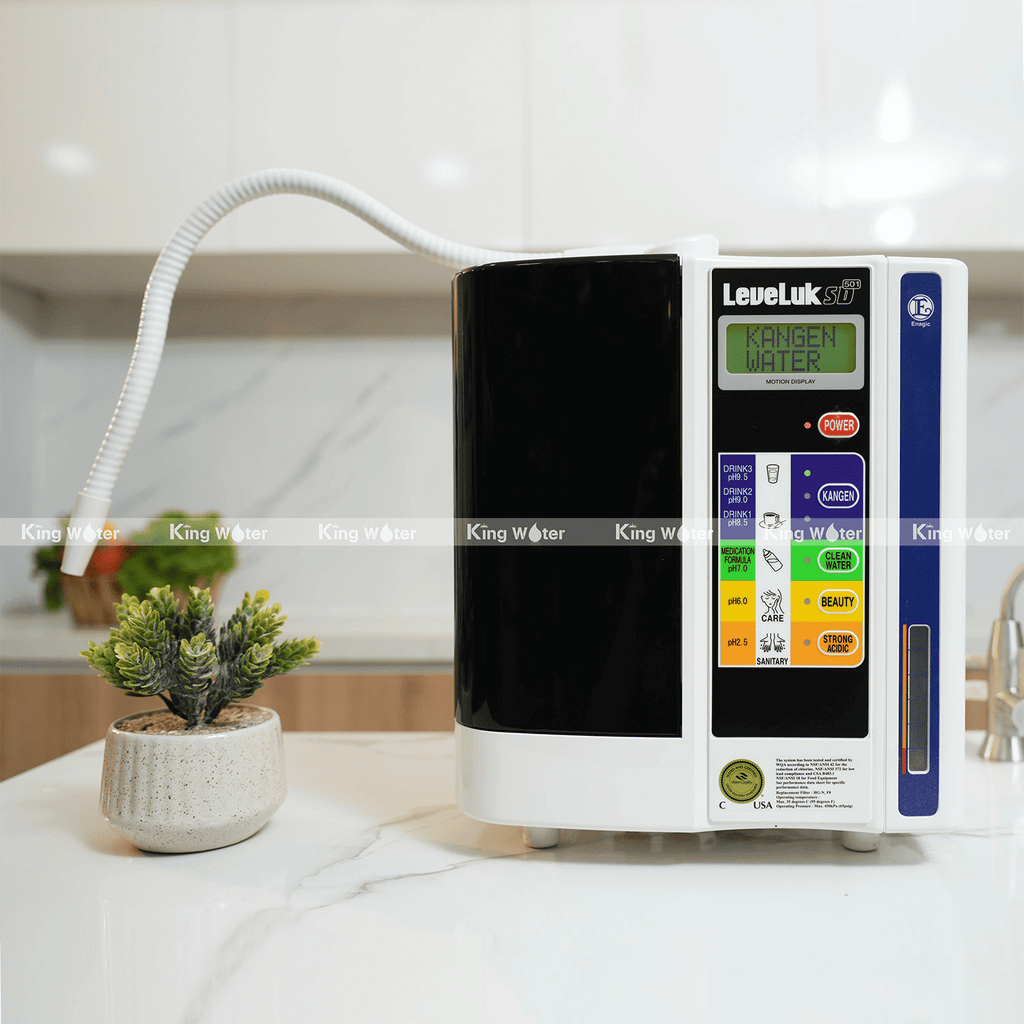 Máy Lọc Nước Điện Giải Ion Kiềm Kangen Leveluk SD501 – Giá & Khuyến Mãi 2025