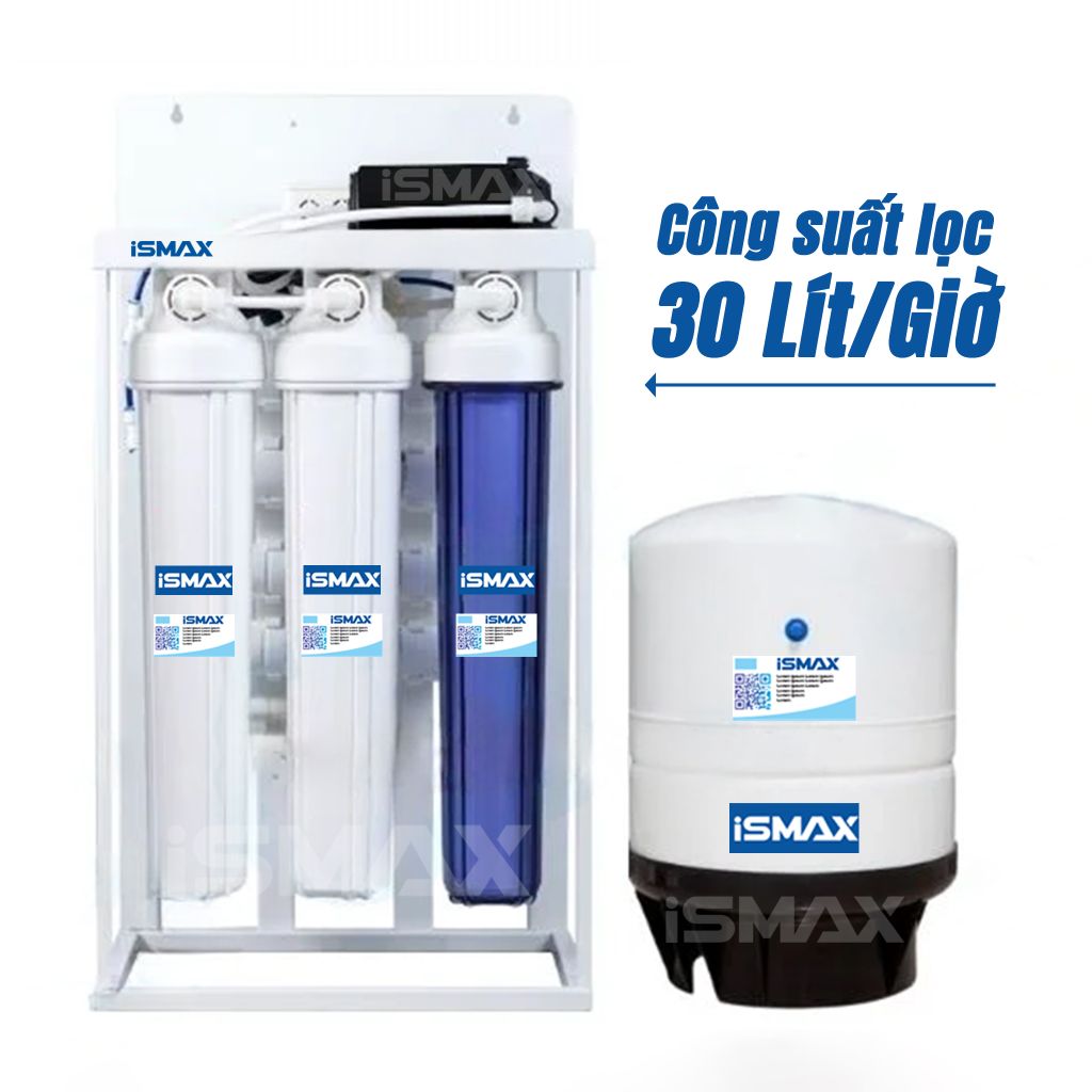 Máy lọc nước RO bán công nghiệp iSmax 30L/H
