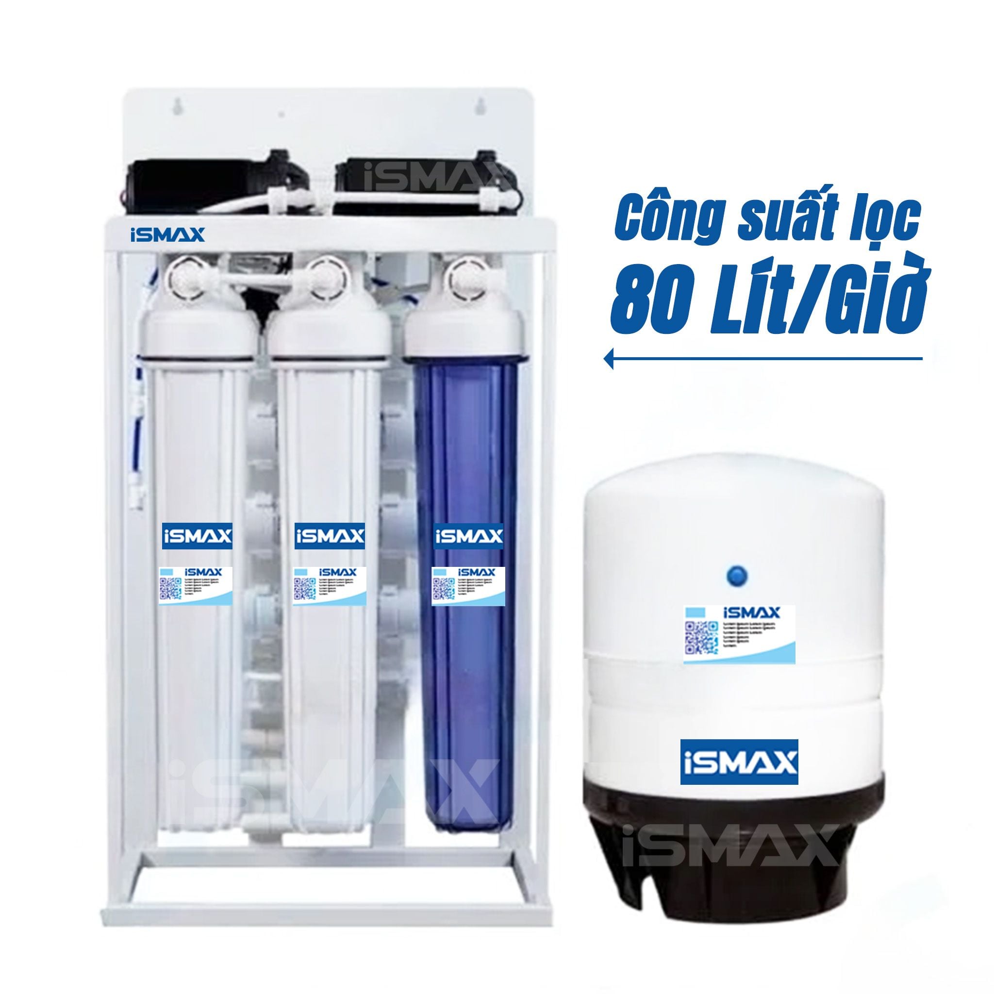 Ảnh đại diện máy lọc nước RO bán công nghiệp iSmax 80L/H