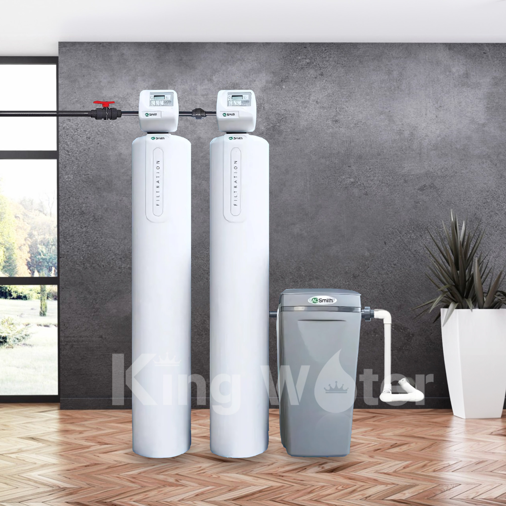 [NEW] Hệ thống lọc nước đầu nguồn AO Smith AOS i97 F1/F2