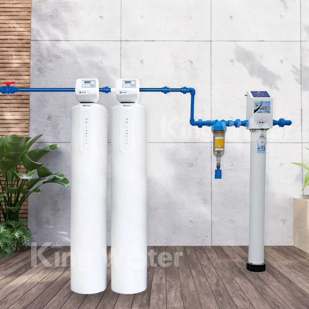 Combo Lọc Tổng AO Smith MMF Pro (Mỹ) + UF UrSpring BeWell S (Đức)