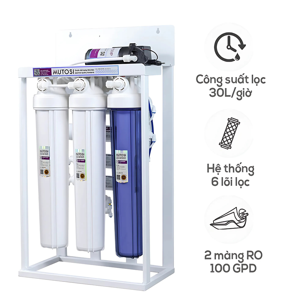 Máy lọc nước bán công nghiệp 30L/H Mutosi MP-30