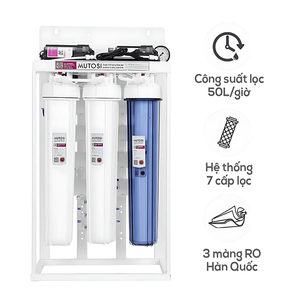 Máy lọc nước bán công nghiệp 50L/H Mutosi MP-50GT
