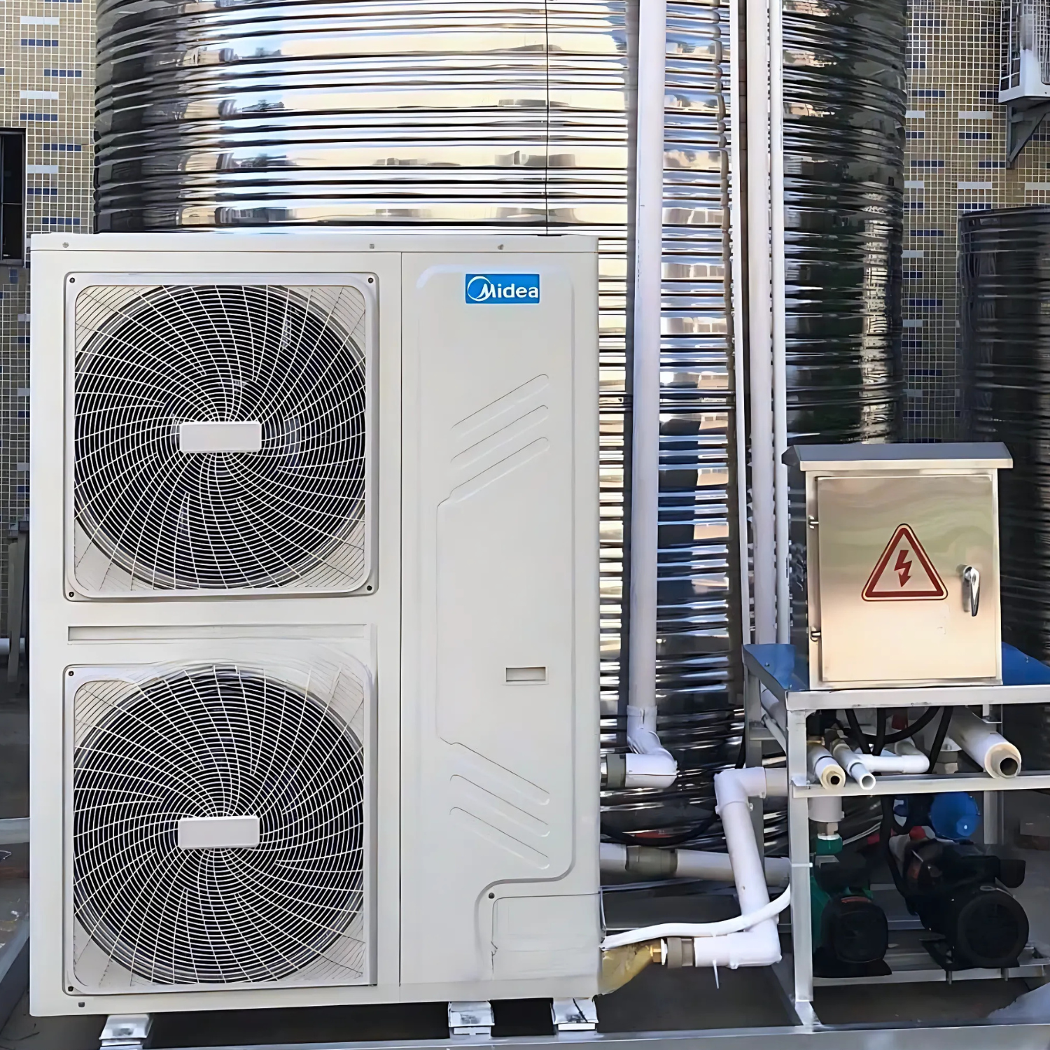 Bơm Nhiệt Midea MHW-VC40RN1 - Heatpump Công Nghiệp/ Thương Mại