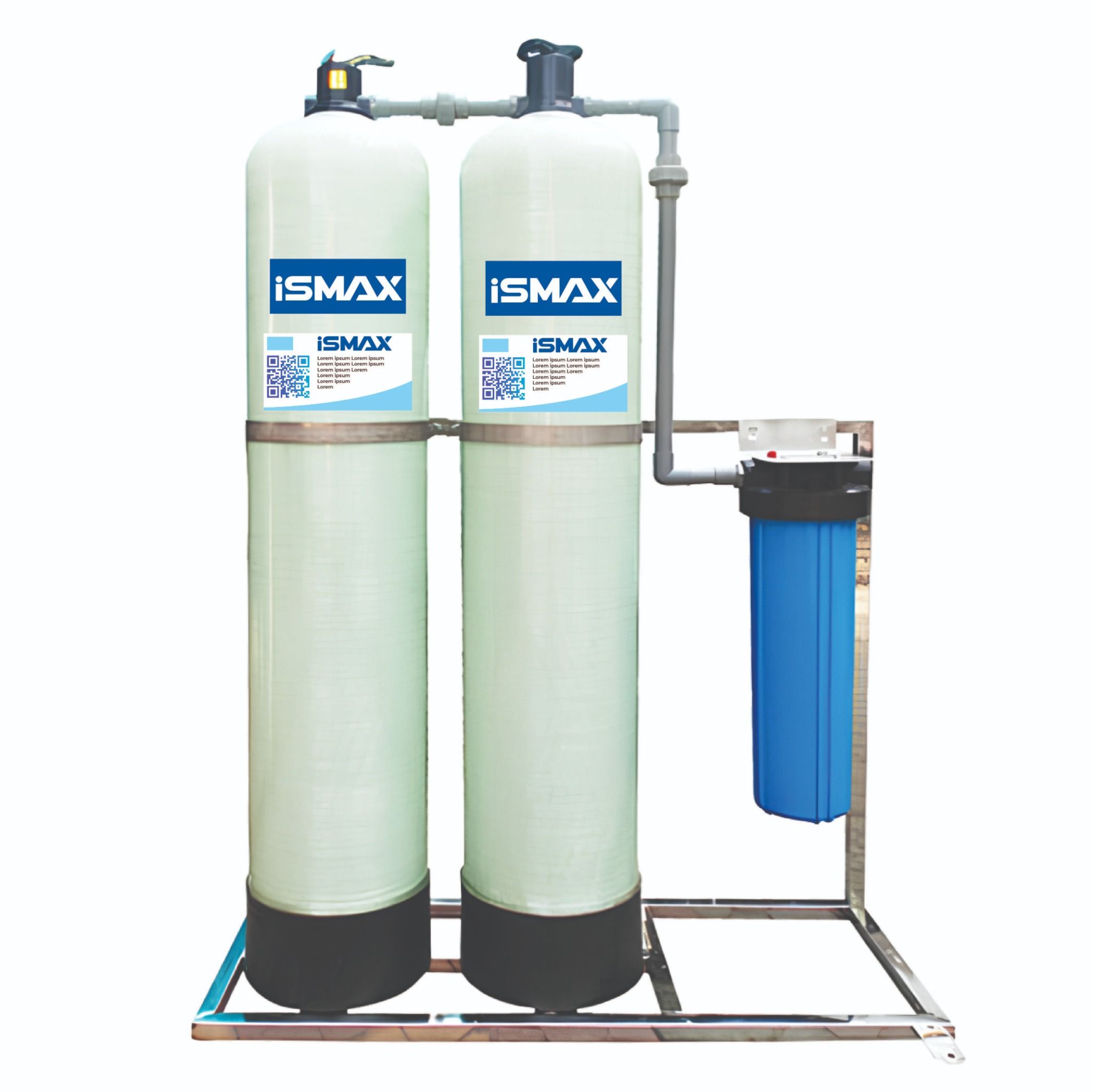 Hệ thống lọc nước đầu nguồn 2 cột iSmax EcoClean C2-1665