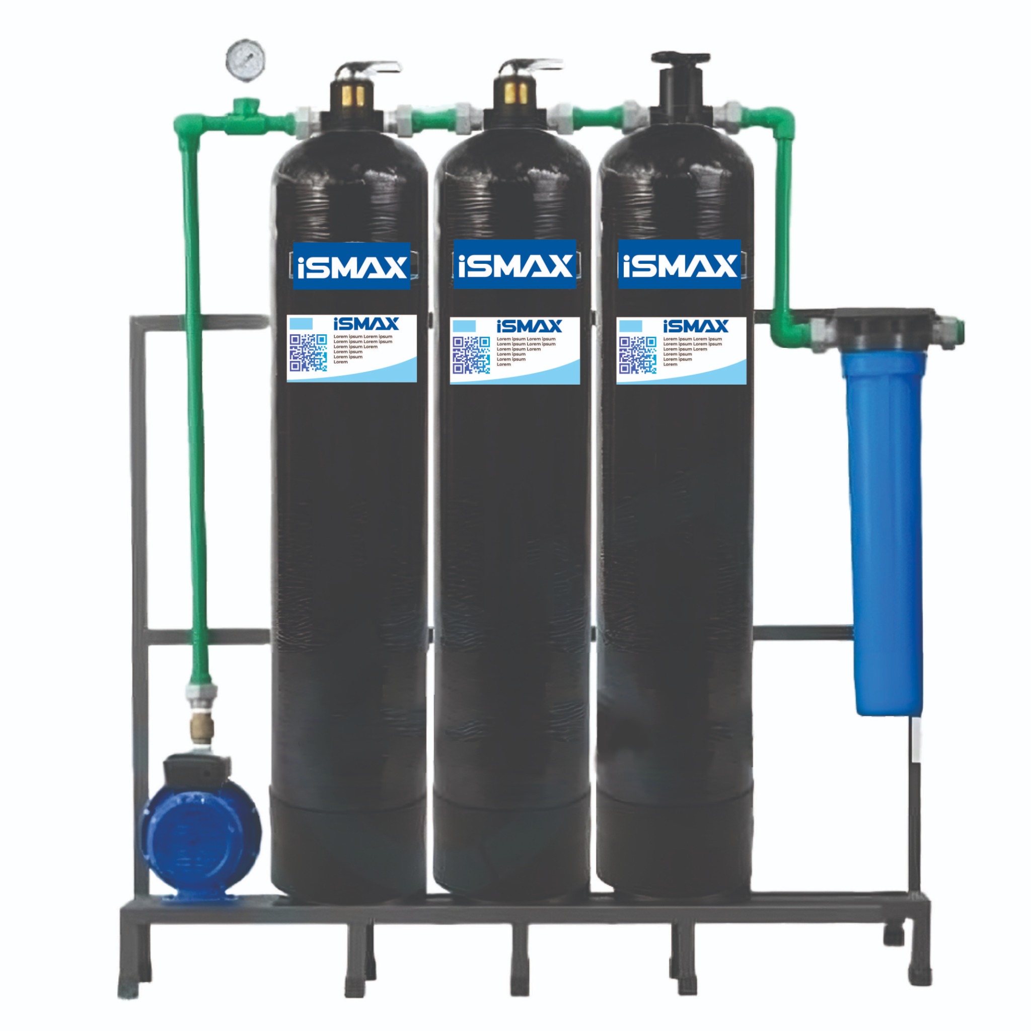 Lọc Tổng Đầu Nguồn Giếng Khoan iSmax DeepPure C3-1054GK