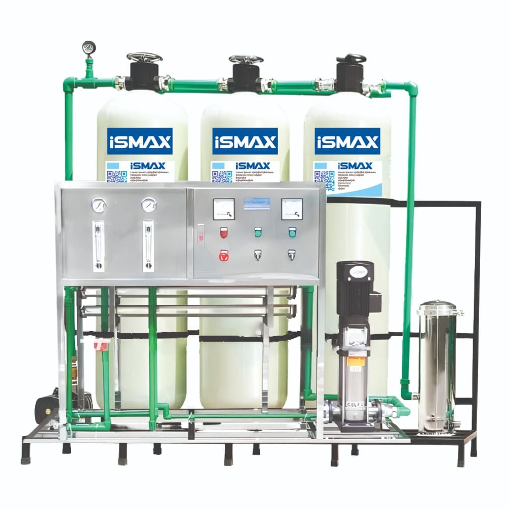 Hệ Thống Lọc R.O Công Nghiệp iSmax RO1500-C3-1465