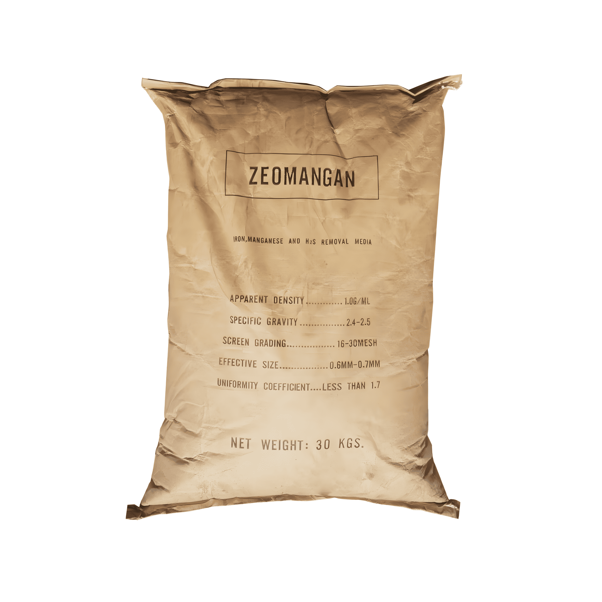 Vật liệu lọc nước Zeomangan – Cát Mangan (Đài Loan)