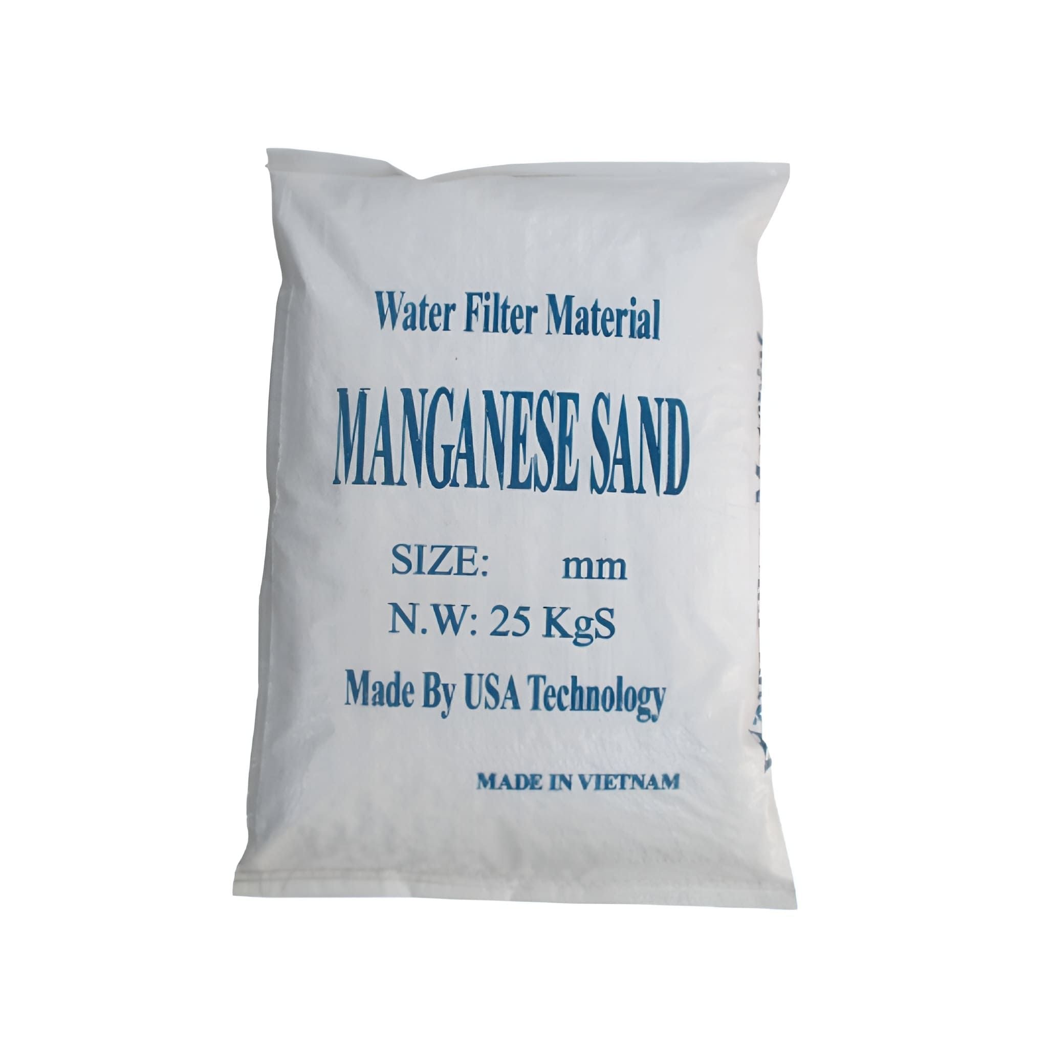 Vật liệu lọc nước Cát Mangan (Việt Nam)