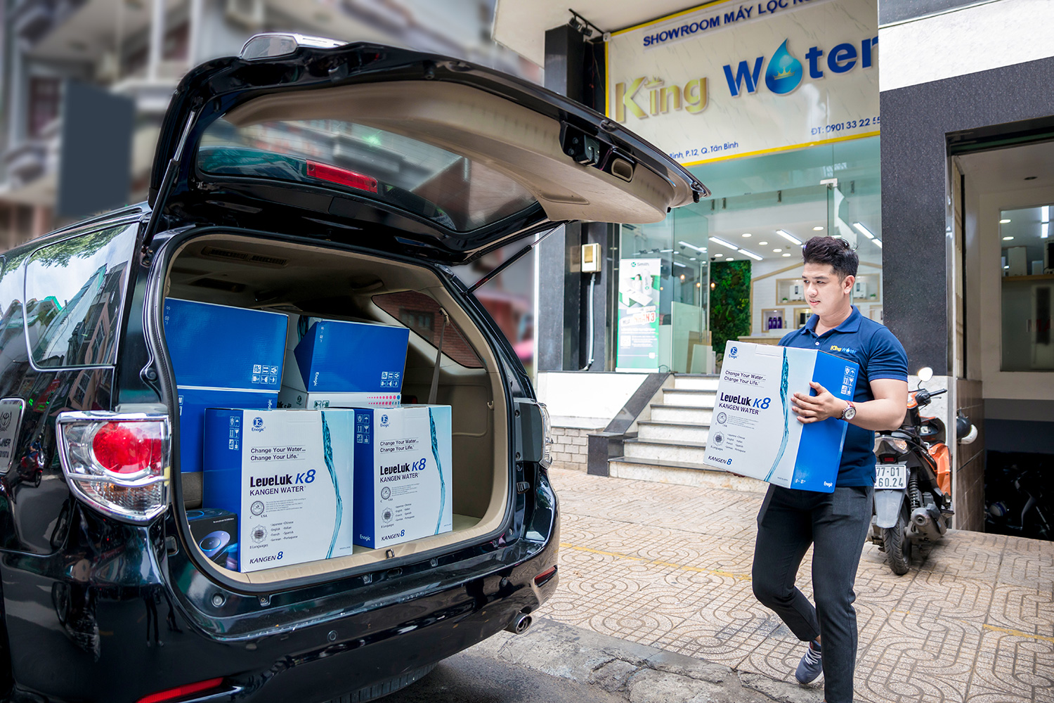 Máy Lọc Nước Điện Giải Ion Kiềm Kangen Leveluk K8 – Khuyến Mãi 2025