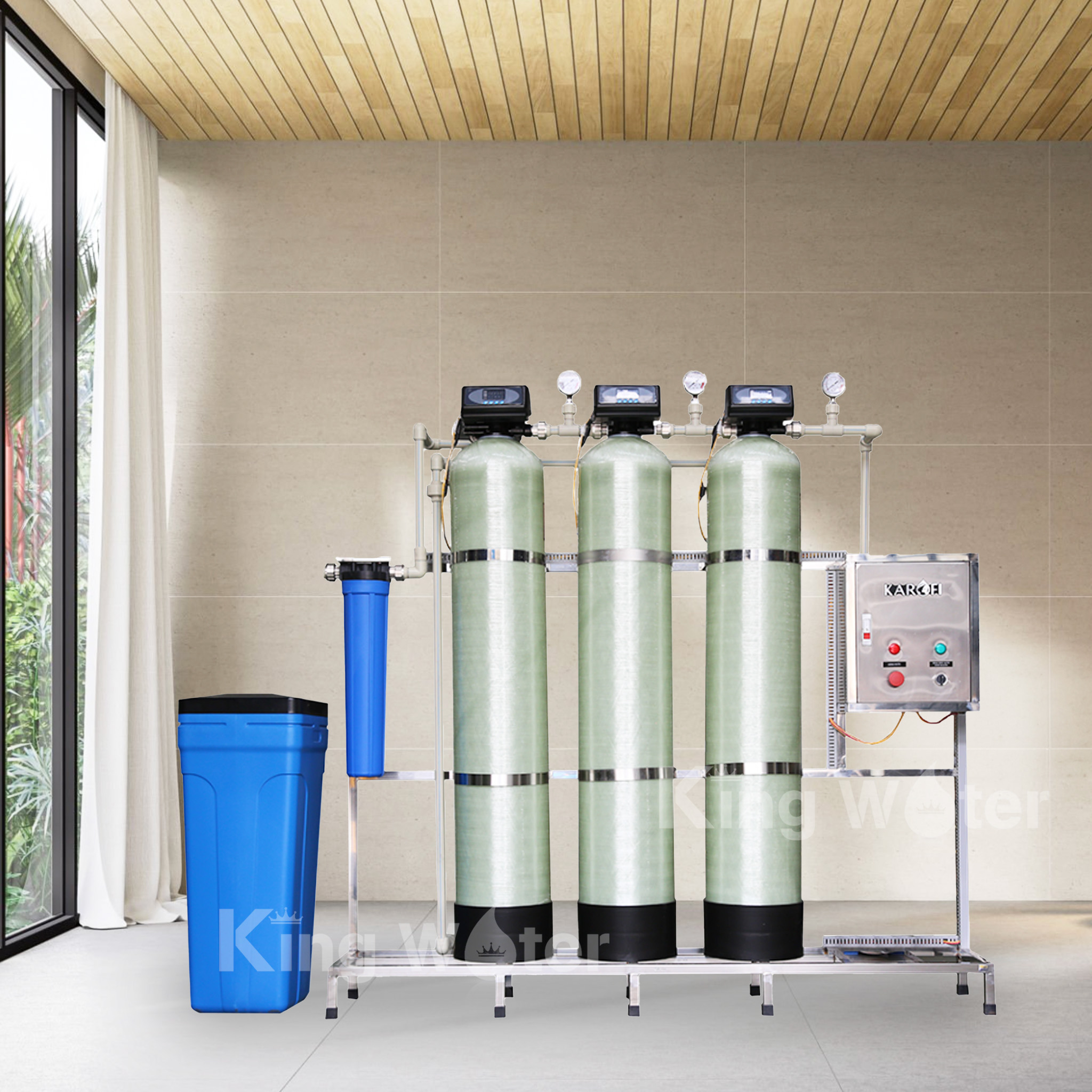 Máy lọc nước tổng đầu nguồn Karofi KTF-333