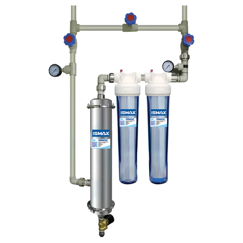 Lọc tổng đầu nguồn chung cư iSMAX AquaSoft 1U-1000S/2000S