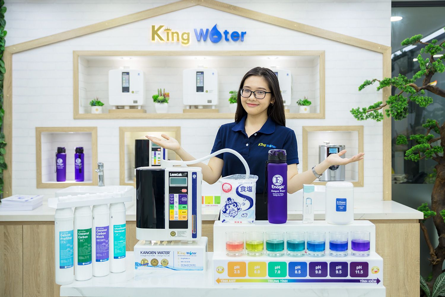 Máy Lọc Nước Điện Giải Ion Kiềm Kangen Leveluk SD501 – Giá & Khuyến Mãi 2025