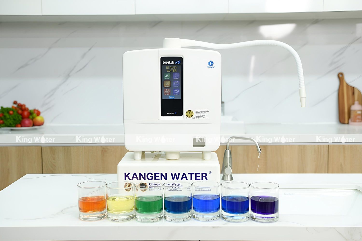 Máy Lọc Nước Điện Giải Ion Kiềm Kangen Leveluk K8 – Khuyến Mãi 2025