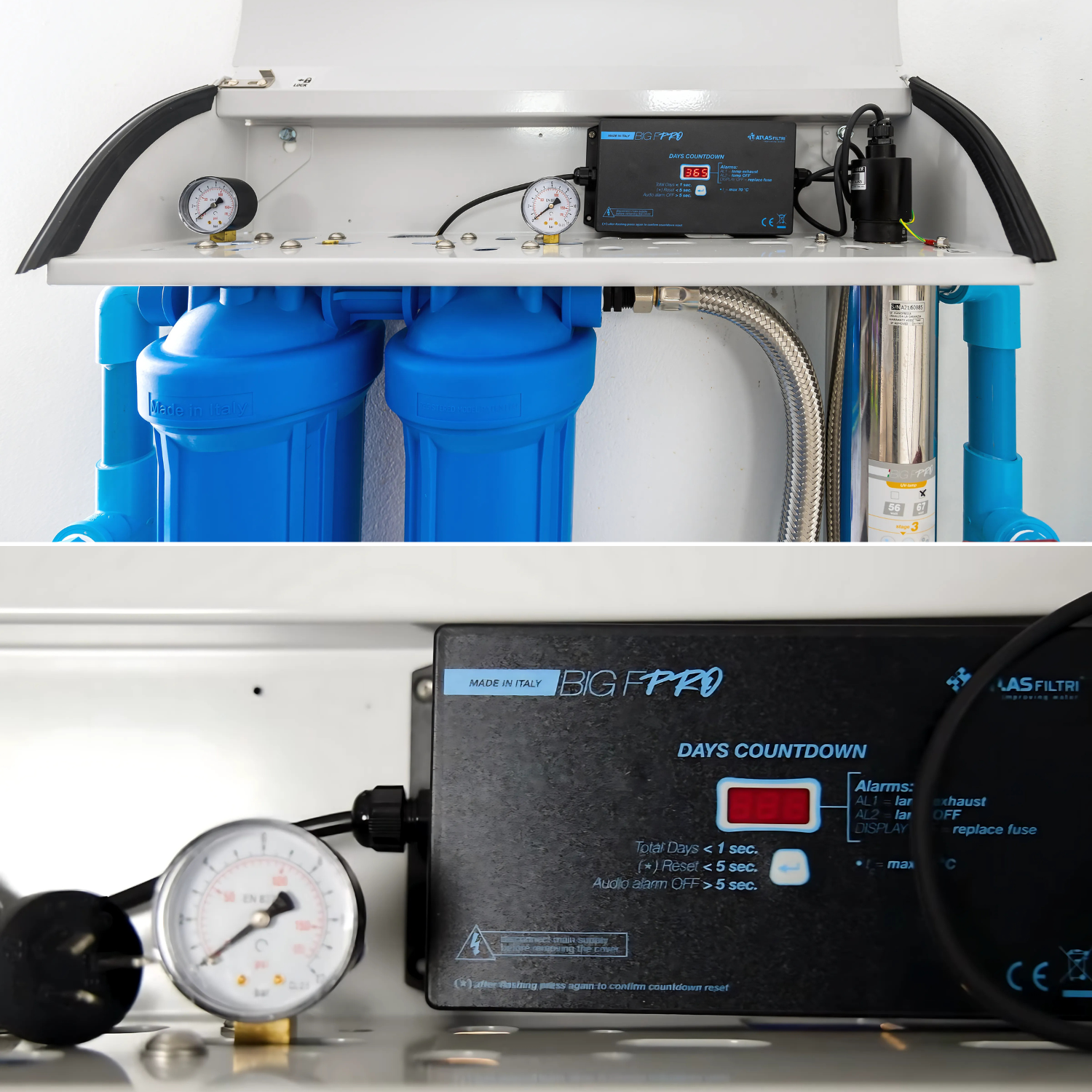 Hệ Thống Lọc Tổng Atlas Filtri BIG F PRO 256 - Phù Hợp Chung Cư