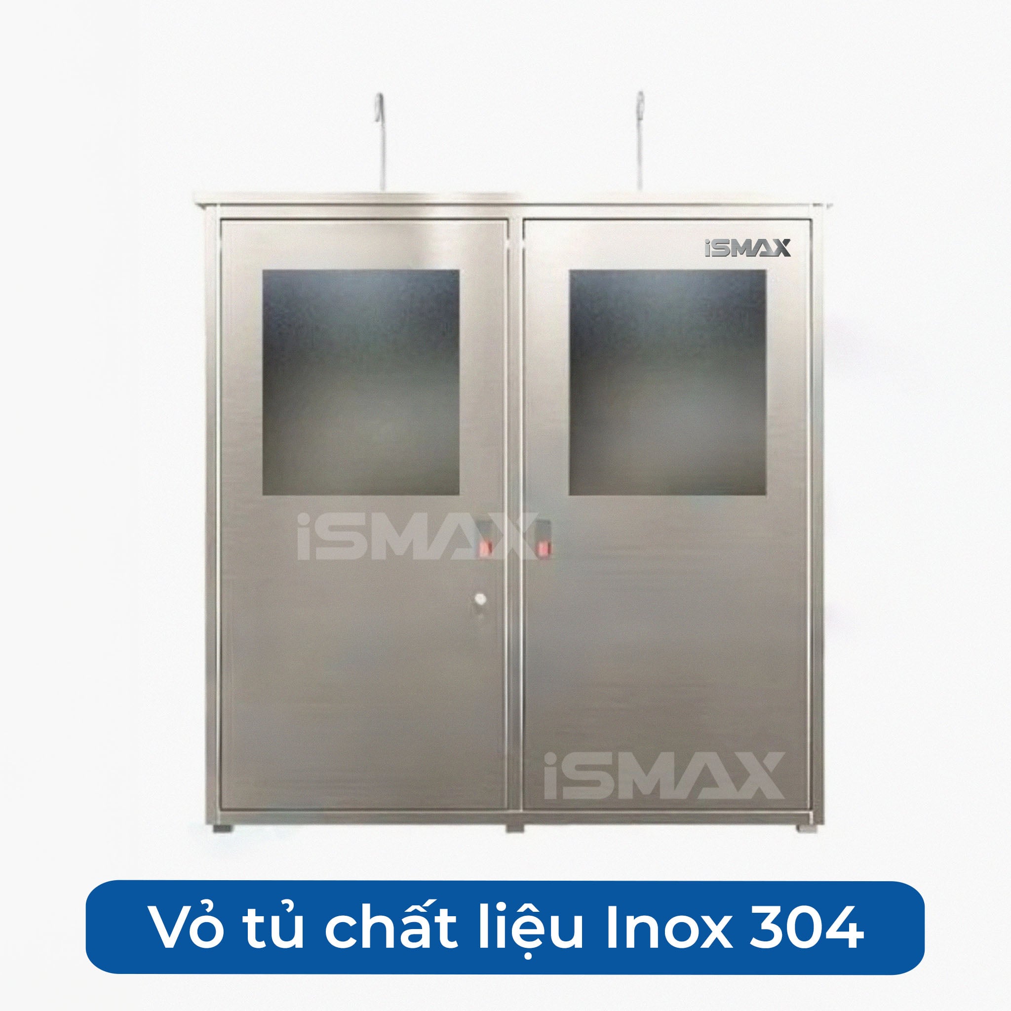 Vỏ tủ Inox máy lọc nước RO bán công nghiệp iSmax 30L/H