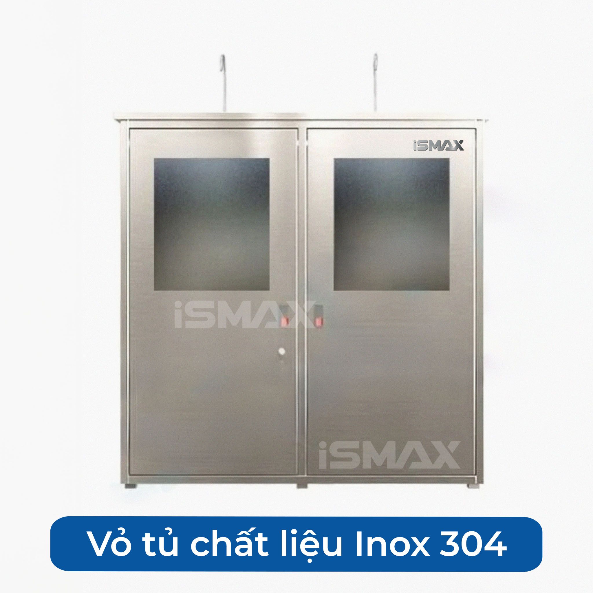 Vỏ tủ Inox máy lọc nước RO bán công nghiệp iSmax 50L/H