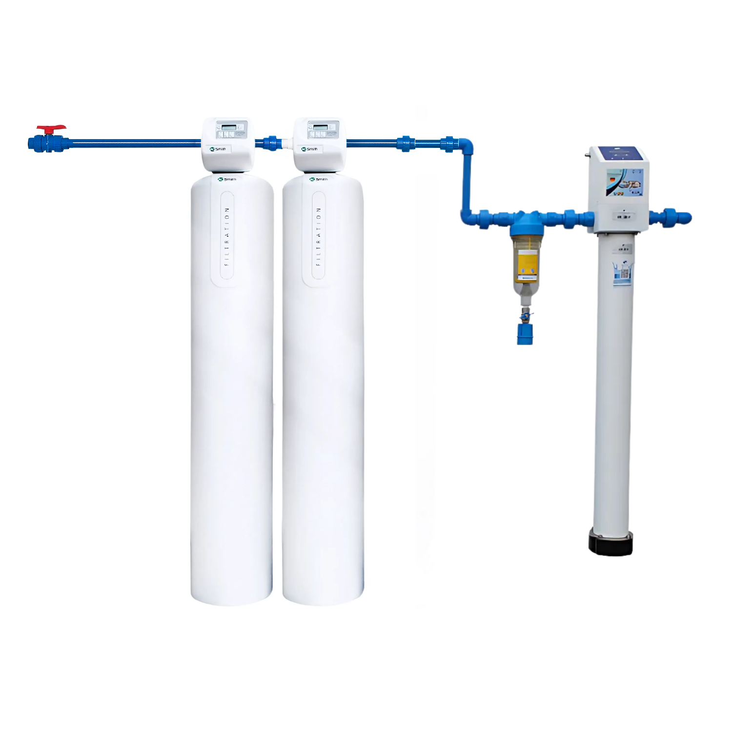 Combo Lọc Tổng AO Smith MMF Pro (Mỹ) + UF UrSpring BeWell S (Đức)