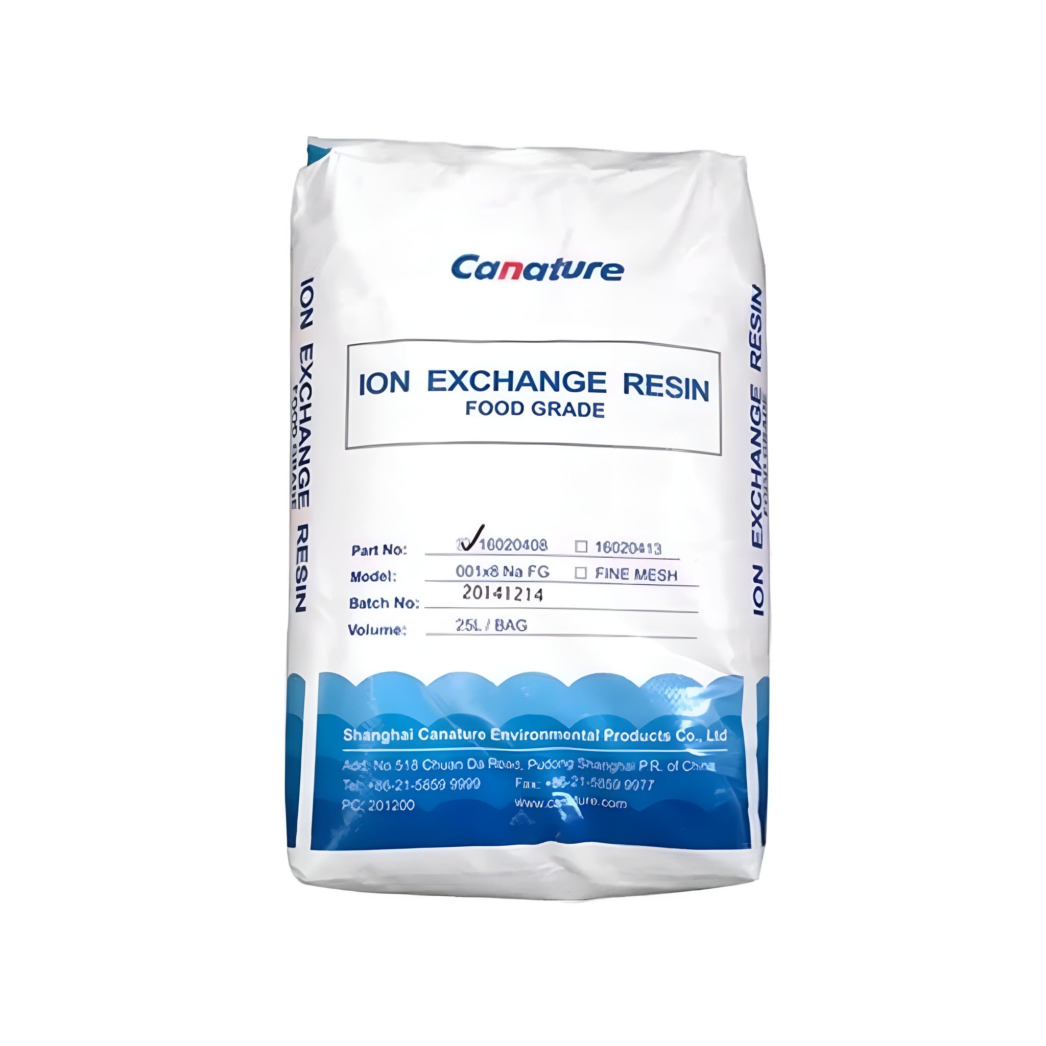 Vật liệu lọc nước Cation Canature (Trung Quốc)