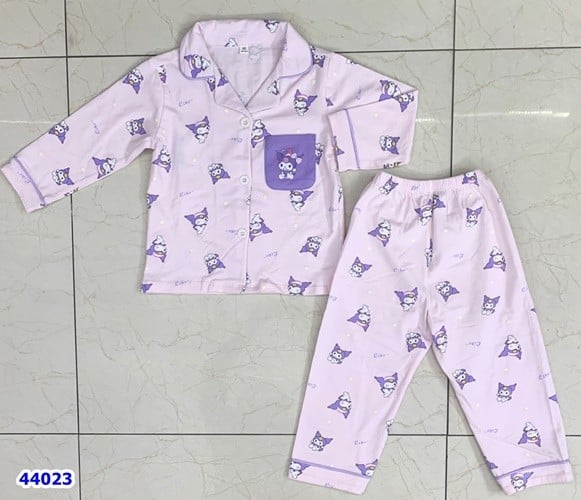Set bộ Pijama hồng Kuromi - size 80