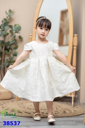 Đầm June trắng - Size 1y