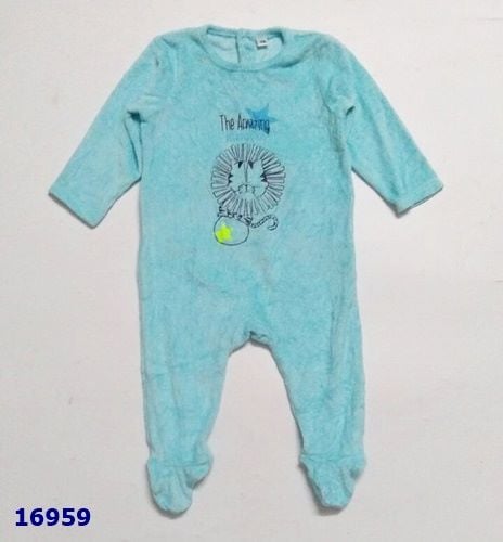 Bodysuit Kiabi xanh dương sư tử - size 9m