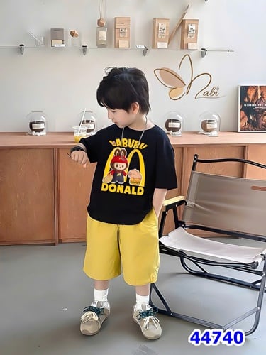 Bộ Nabi đen Labubu Donald