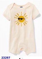 Bodysuit Oldnavy kem mặt trời - size 18/24m
