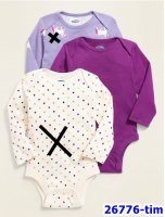 Bodysuit OldNavy tím - size 12-18m