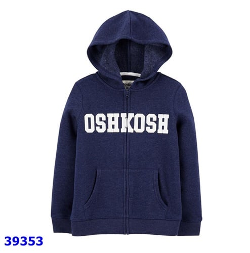 Áo khoác OshKosh xanh chữ OshKosh - size 3y
