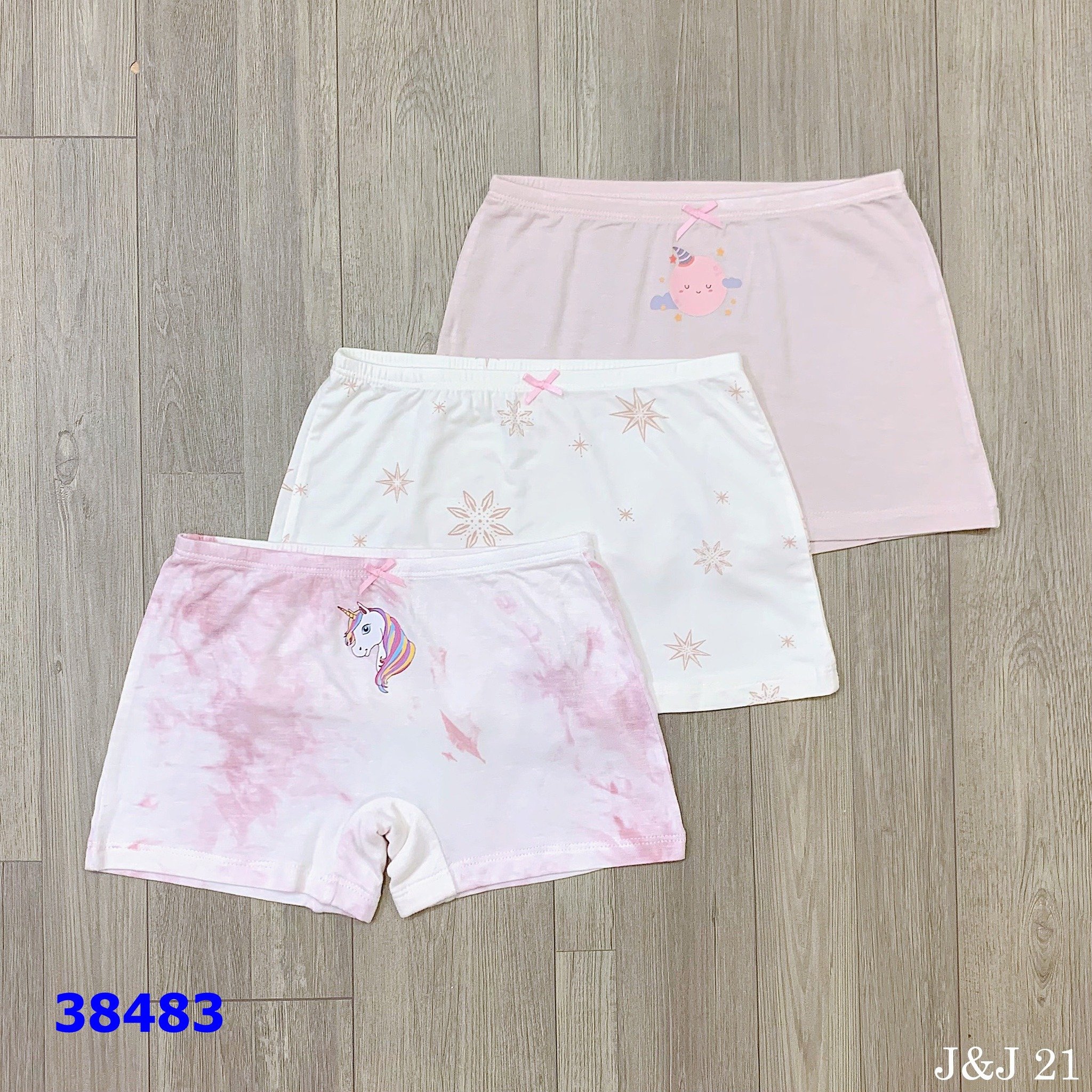 Set 3 quần chíp đùi Jam&Jenny
