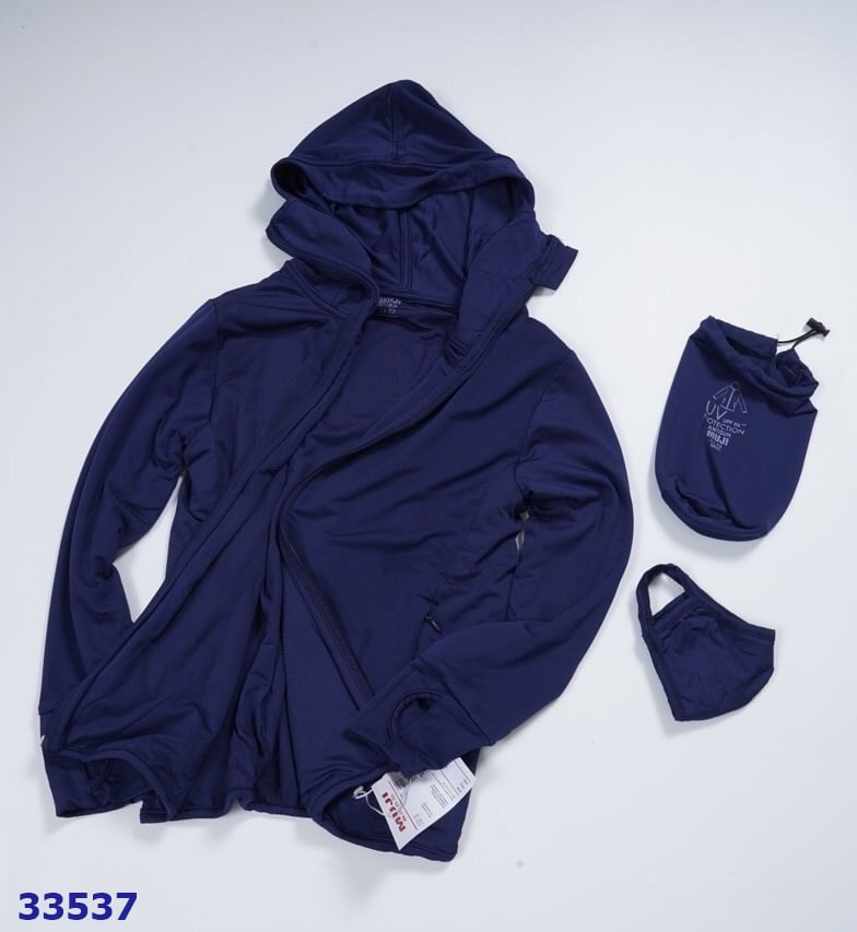 Áo khoác Muji xanh đen - size 3-4y