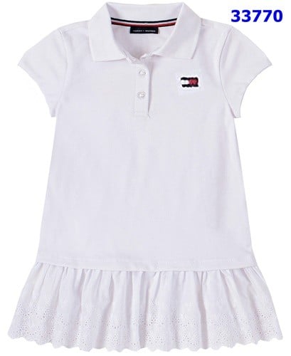 Đầm Polo Jommy Hilfiger trắng - size 74