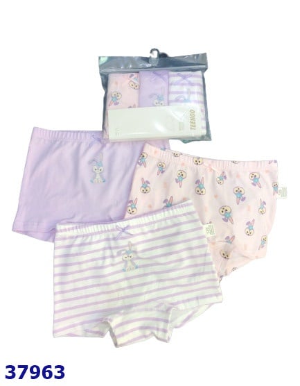 Set 3 chip Teengo hồng thỏ - size 150