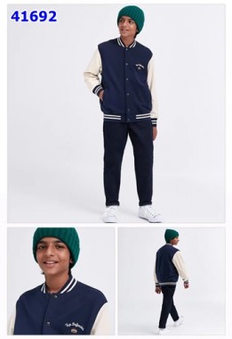 Bomber Kids xanh đen - size 160