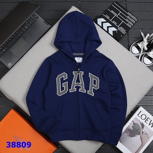 Áo khoác Gap xanh dương đâm- size 4/5y