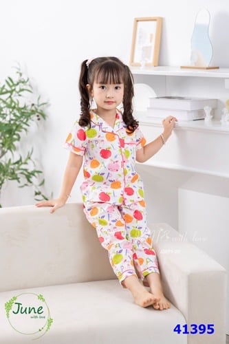 Bộ June trắng táo - size 1y